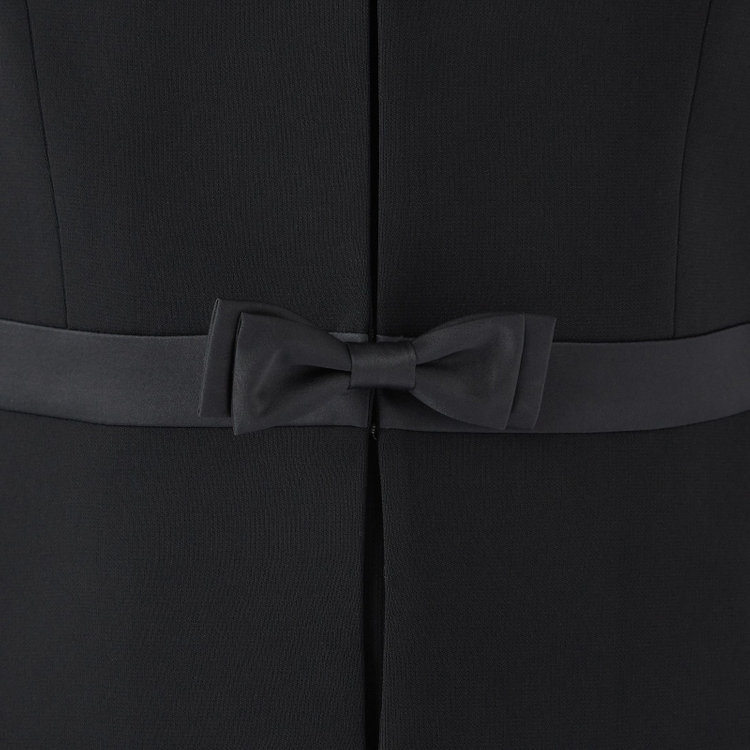 ソノタ 【SL】【年間】ノーカラー前開きアンサンブルレディースフォーマル 黒