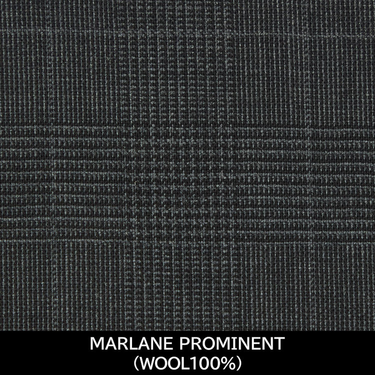 スーツセレクト 【国内縫製】【MEN'S】【パターンオーダー】【SLIM TAPERED】【春夏】スーツ/グレー×チェック/MARLANE PROMINENT (WOOL100%) グレー系(灰)