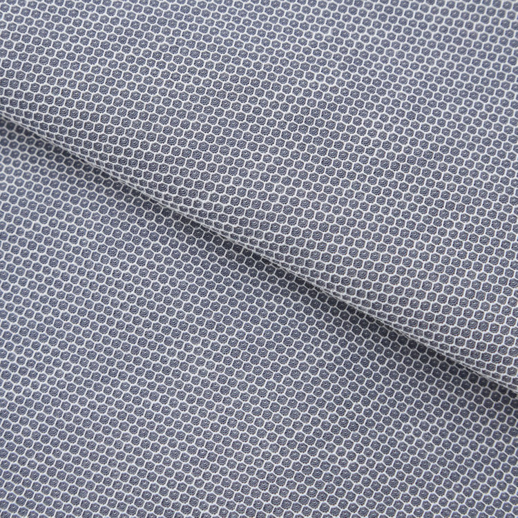 シルバーライン 【RBC/半袖】カッタウェイビズポロシャツ プルオーバータイプ/グレー/「4S HONEYCOMB MESH」コットンブレンド グレー中間