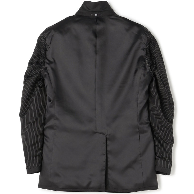 ソノタ 【BLACK LINE】2釦シングルジャケット/ダークグレー/NEW ZEALAND WOOL MIX グレー濃色