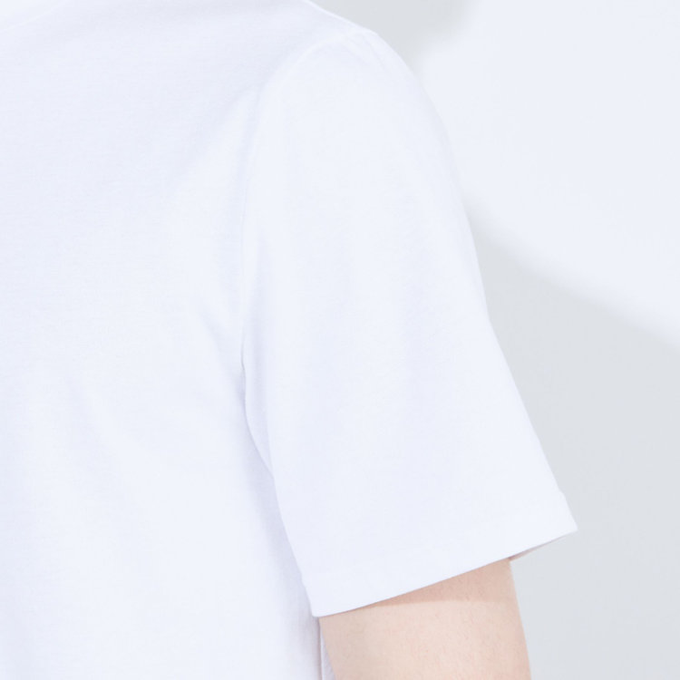 SUIT SELECT　アウトレット 【WEB限定/OUTLET/汚れ・キズ等有】【RBC】【半袖】コットンクルーネックシャツ/ホワイト 白