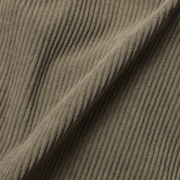 シルバーライン 【5DAYS CLOSET】【RBC】【秋冬】1タックテーパードパンツ/ブラウン×コーデュロイ/ウエストムーブ仕様/4S SUSTAINABLE/※裾上げ必要 茶中間