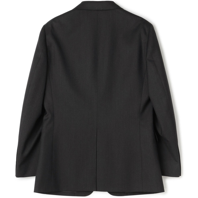 ソノタ 【BLACK LINE】2釦シングルジャケット/ダークグレー/NEW ZEALAND WOOL MIX グレー濃色