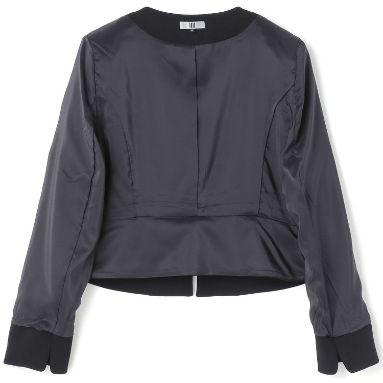 ソノタ 【SL】【年間】ノーカラー前開きアンサンブルレディースフォーマル 黒