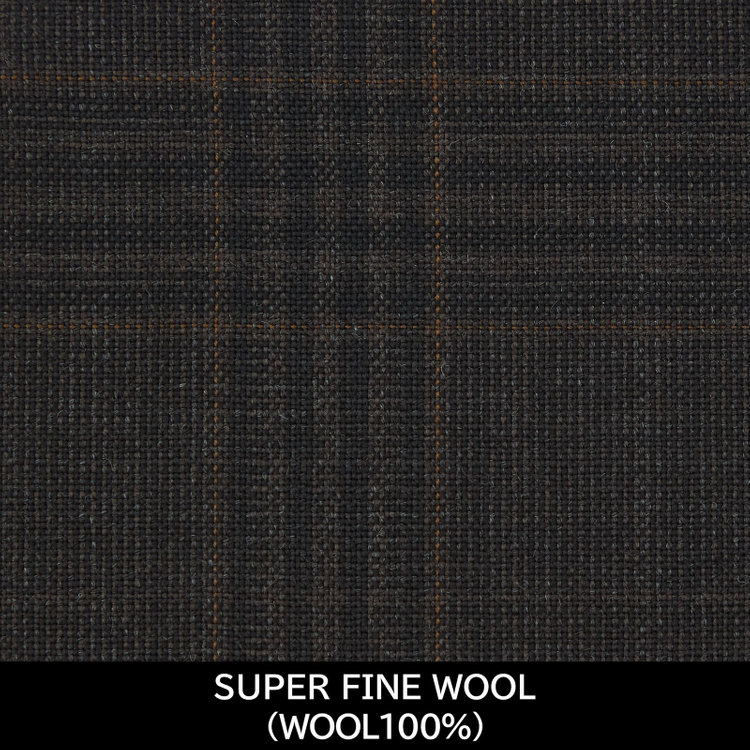 スーツセレクト 【日本製】【MEN'S】【パターンオーダー】【KSW】【春夏】スーツ/ブラウン×チェック/SUPER FINE WOOL (WOOL100%) ブラウン系(茶)