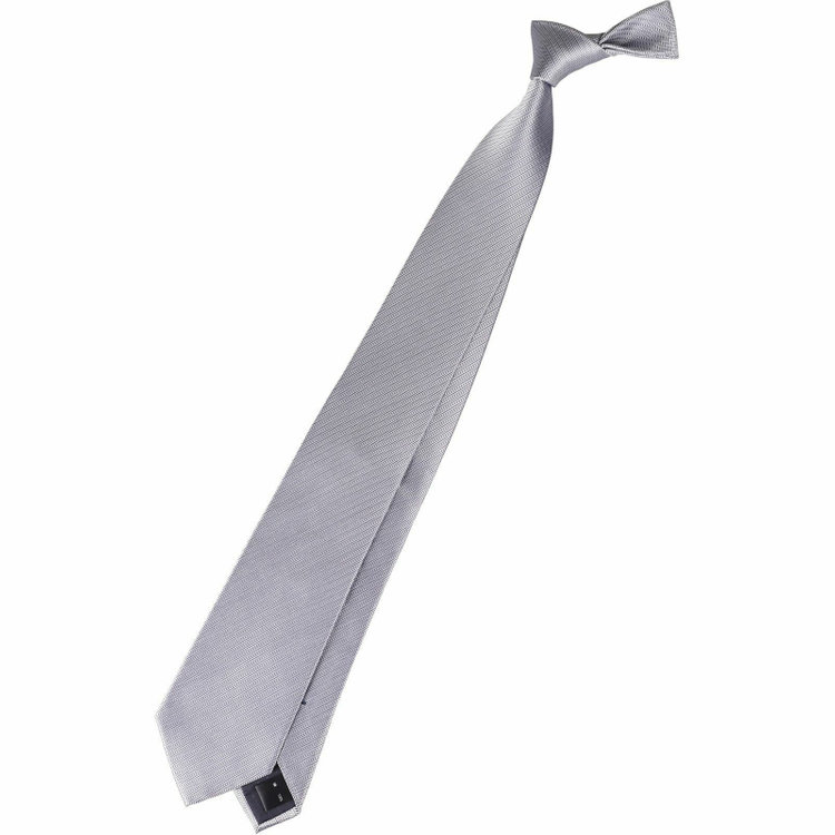 【SL】シルクシャドーストライプ 慶事対応 ネクタイ 8.0cm幅/シルバー