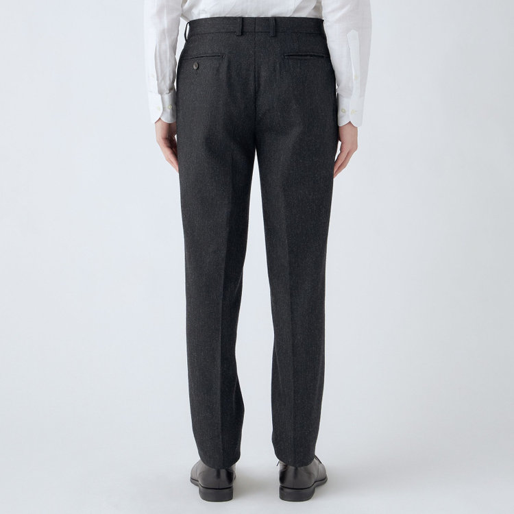 シルバーライン 【CLASSICO TAPERED】【秋冬】2釦シングルスーツ 1タック/グレー/RE:NEWOOL/※裾上げ必要 グレー中間