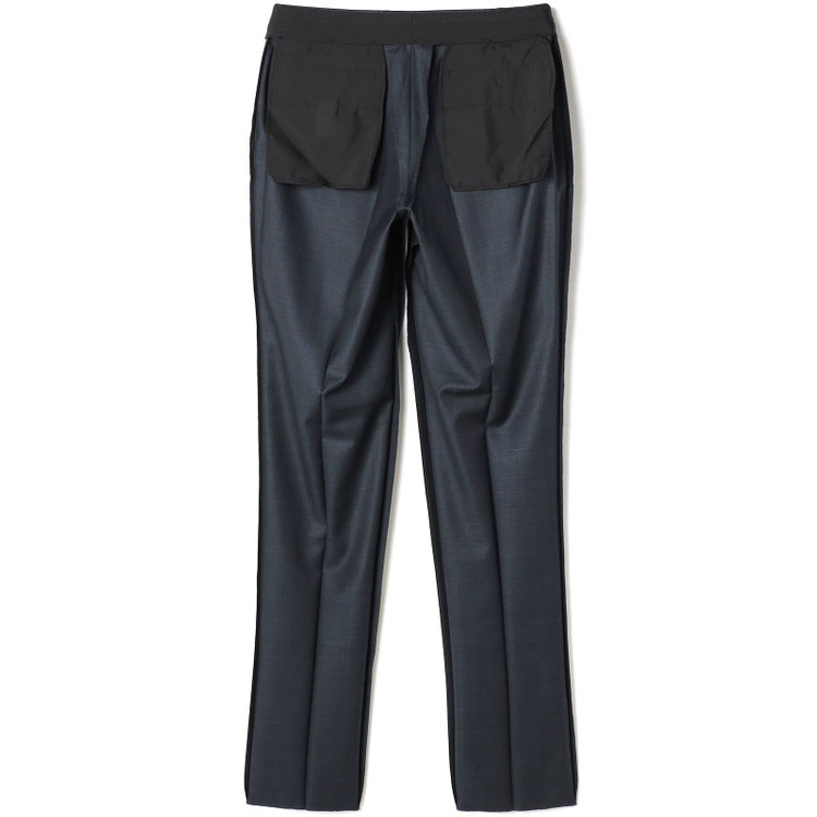 シルバーライン 【先行予約】【CLASSICO TAPERED】【秋冬】2釦シングルスーツ 1タック/ダークグリーン×メランジ調グレンチェック柄/ウエストムーブ/Ermenegildo Zegna Traveller/※裾上げ必要 緑濃色