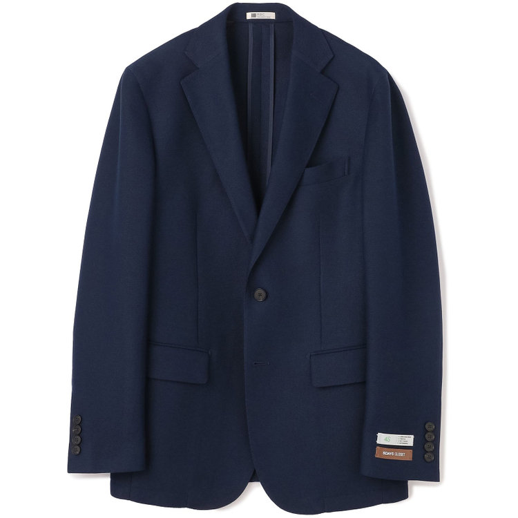 シルバーライン 【5DAYS CLOSET】【RBC】【春夏】テンセルブレンド2釦ジャケット/ネイビー/4S SUSTAINABILITY&ECOLOGY FABRIC 紺中間