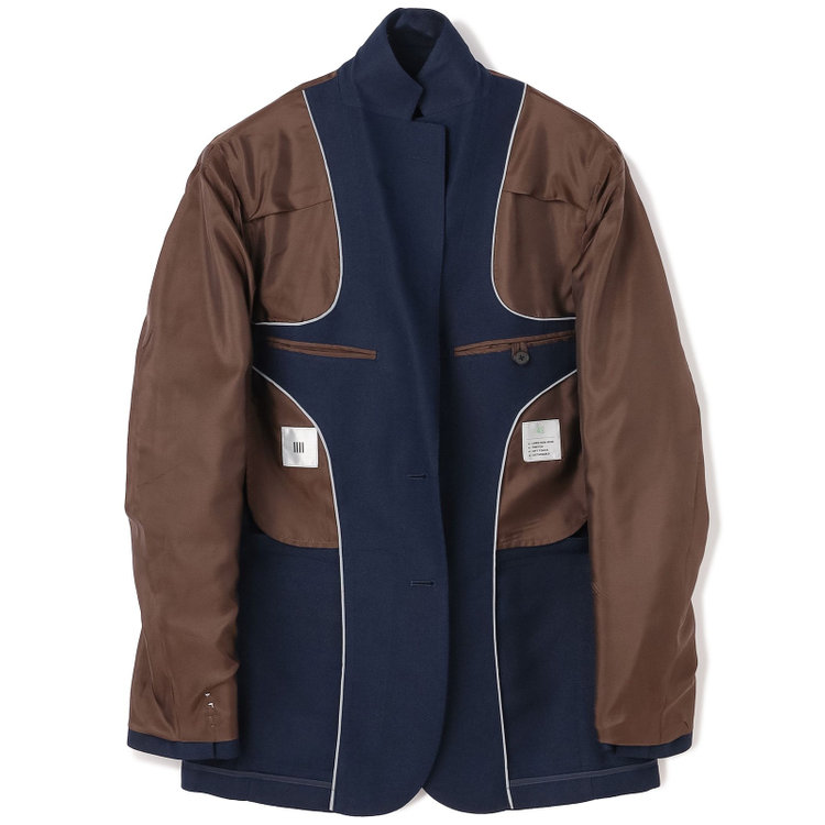 シルバーライン 【5DAYS CLOSET】【RBC】【春夏】テンセルブレンド2釦ジャケット/ネイビー/4S SUSTAINABILITY&ECOLOGY FABRIC 紺中間