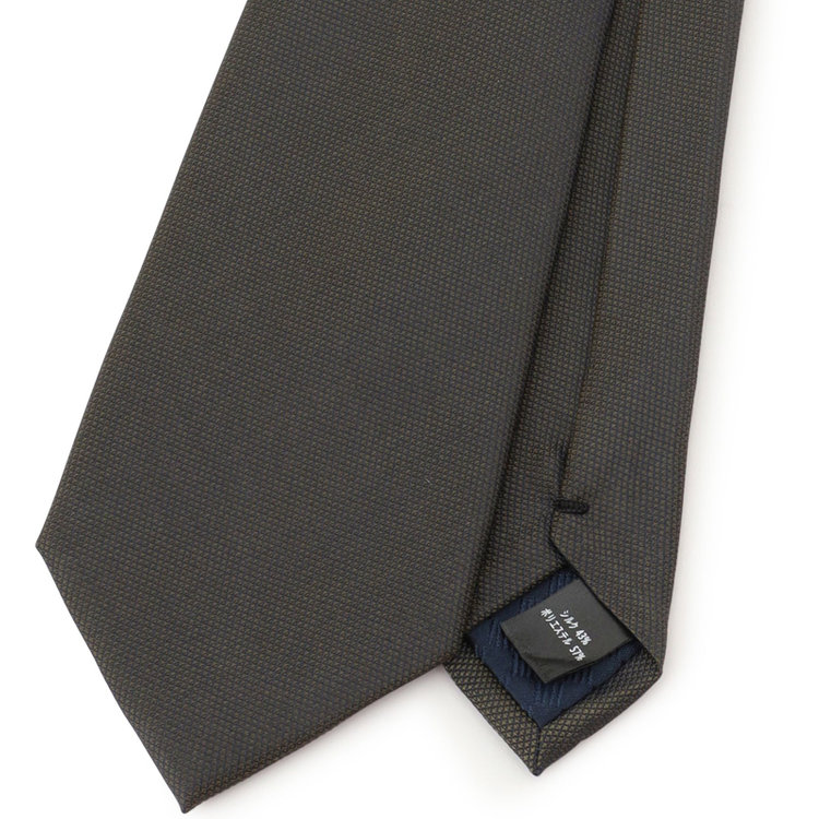 ブラックライン 【発送在庫あり】【BL】シルクブレンドソリッドネクタイ 7.5cm幅/グリーン その他