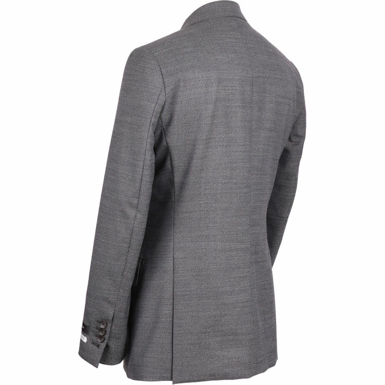 スーツセレクト 【発送在庫あり】【CLASSICO TAPERED】【秋冬】6釦2掛けダブルスーツ 2タック/グレー/サイドAJ/NEW ZEALAND WOOL MIX グレー系(灰)