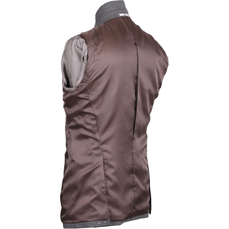 スーツセレクト 【発送在庫あり】【CLASSICO TAPERED】【秋冬】6釦2掛けダブルスーツ 2タック/グレー/サイドAJ/NEW ZEALAND WOOL MIX グレー系(灰)