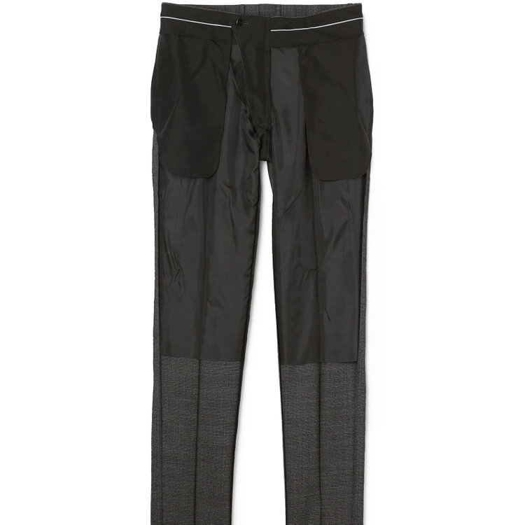 シルバーライン 【CLASSICO TAPERED】【春夏】スペアパンツ付き/2釦シングルスーツ 1タック/グレー×ドビー/SHOWER CLEAN/※裾上げ必要 グレー中間