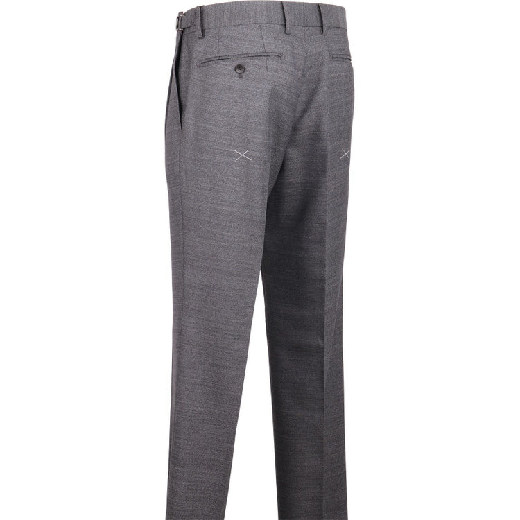 スーツセレクト 【発送在庫あり】【CLASSICO TAPERED】【秋冬】6釦2掛けダブルスーツ 2タック/グレー/サイドAJ/NEW ZEALAND WOOL MIX グレー系(灰)