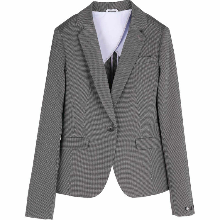 スーツセレクト 【WEB限定/OUTLET】【SKINNY】【年間】1釦シングルジャケット/グレー×ピンヘッド/ウォッシャブル グレー系(灰)