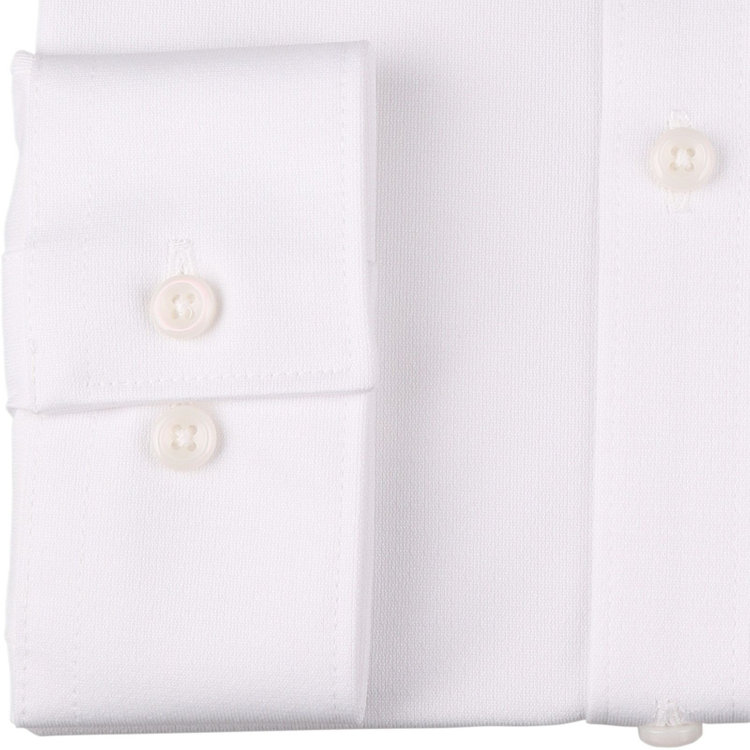 ブラックライン 【SKINNY】【スーパーノンアイロン】ボタンダウンドレスワイシャツ/ホワイト×ドビー/SUPER NON IRON 4S 白