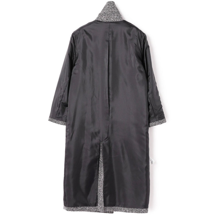 ブラックライン ダブルブレストロングチェスターコート/グレー グレー中間