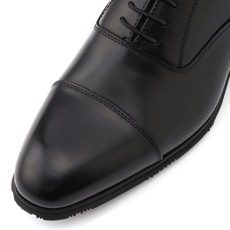 スーツセレクト 【発送在庫あり】【BL】ストレートチップドレスシューズ/ブラック/牛革/セメント製法 黒