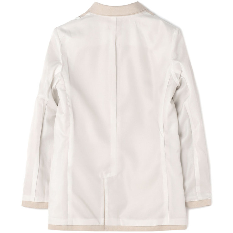 シルバーライン 【SL】【秋冬】6釦2掛けダブルワイドパンツスーツ/ベージュ/ウエスト内側アジャスター/ウォッシャブル/※裾上げ済み仕様 茶淡色