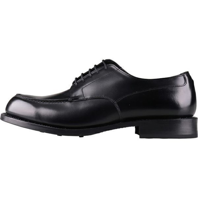 ブラックライン 【発送在庫あり】【SL】Uチップドレスシューズ/ブラック+MADE IN JAPAN ブラック系(黒)