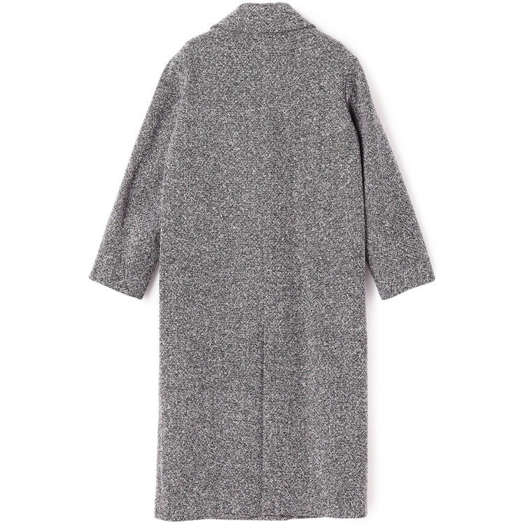 ブラックライン ダブルブレストロングチェスターコート/グレー グレー中間