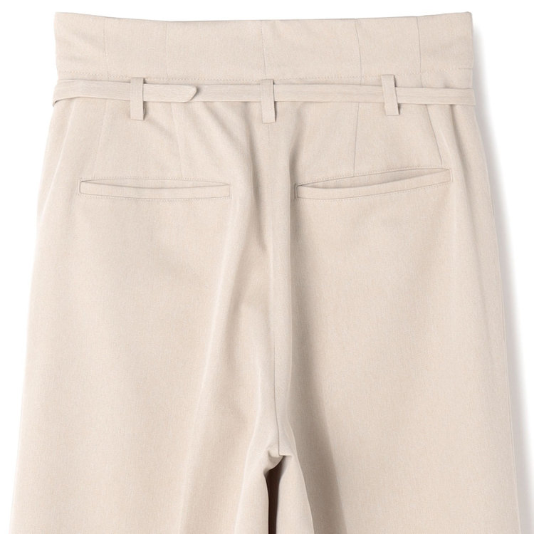 シルバーライン 【SL】【秋冬】6釦2掛けダブルワイドパンツスーツ/ベージュ/ウエスト内側アジャスター/ウォッシャブル/※裾上げ済み仕様 茶淡色