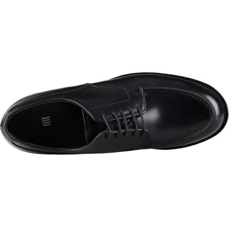 ブラックライン 【発送在庫あり】【SL】Uチップドレスシューズ/ブラック+MADE IN JAPAN ブラック系(黒)