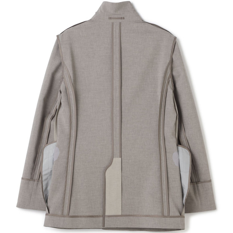 シルバーライン 【SL】【年間】2釦シングルスカートスーツ/グレー/ウォッシャブル/Naturemier グレー中間