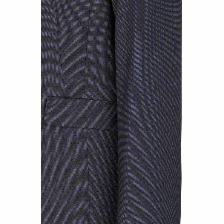 スーツセレクト 【WEB限定/OUTLET】【SKINNY】【年間】1釦シングルジャケット/ネイビー×ピンヘッド/ウォッシャブル ネイビー系(紺)