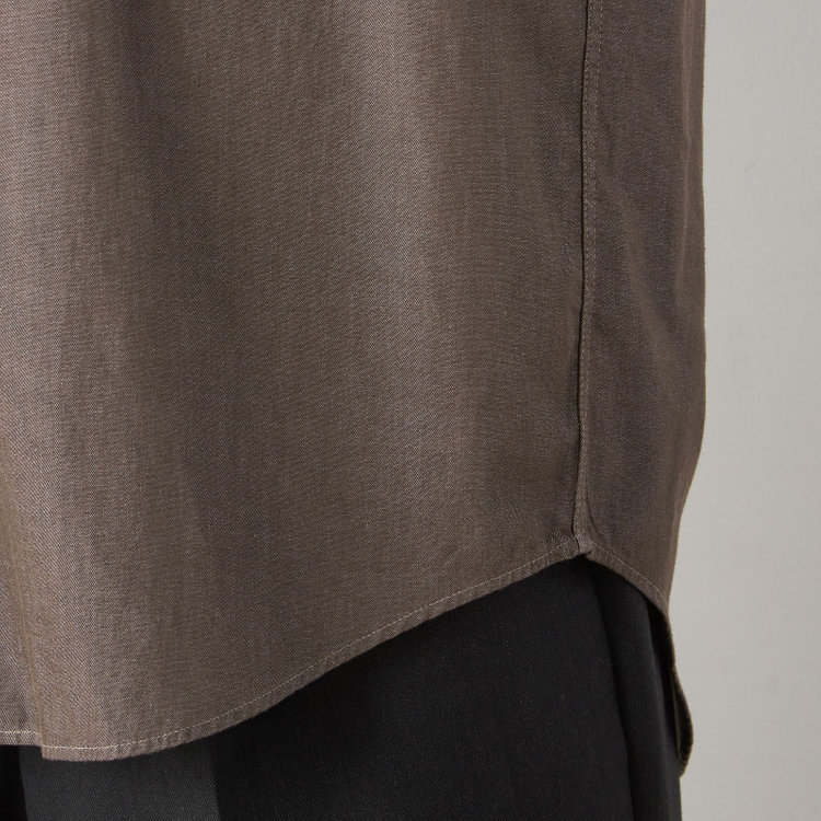 シルバーライン 【発送在庫あり】【RBC】シャツ/ブラウン 茶中間