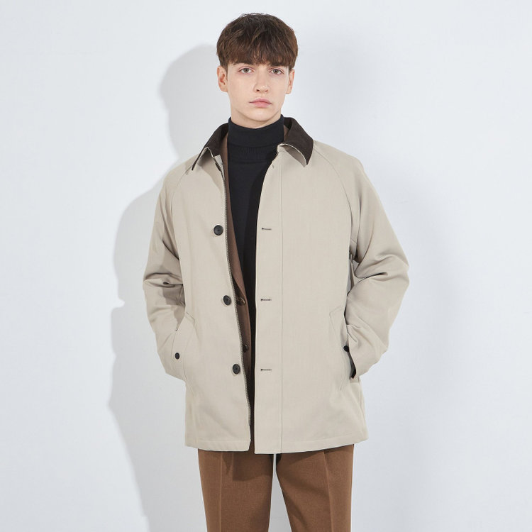 シルバーライン 【SL】ショートジャケットコート/ベージュ 茶淡色