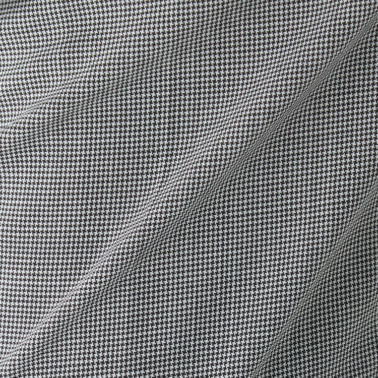 ブラックライン 【発送在庫あり】【KSW】【春夏】2釦シングルスーツ 0タック/ホワイト＆ブラック×ハウンドトゥース/ウォッシャブル/※裾上げ必要 その他