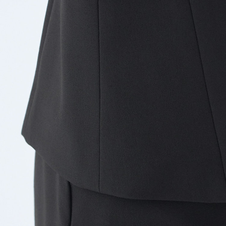 ブラックライン 【就活.】【年間】【BL】2釦ジャケット/ブラック/ウォッシャブル＆ストレッチ 黒