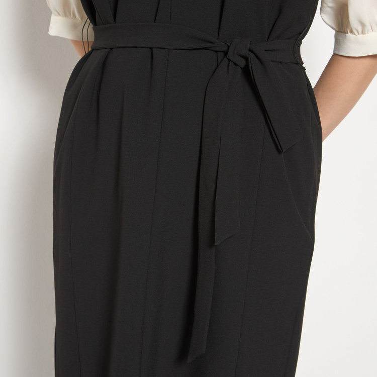 ブラックライン 【セットアップ対応】ジャンパースカート/ブラック 黒