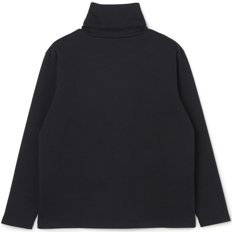 シルバーライン 【SILVER LINE】【秋冬】オフタートルカットソー/ブラック 黒