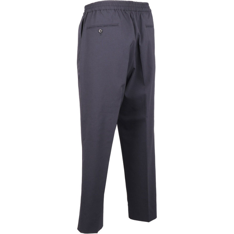 スーツセレクト 【WEB限定/OUTLET】【RBC】【春夏】ドローコード付きテーパードパンツ/ネイビー/ウエストシャーリング/RIRANCHA/裾上げ済仕様 ネイビー系(紺)