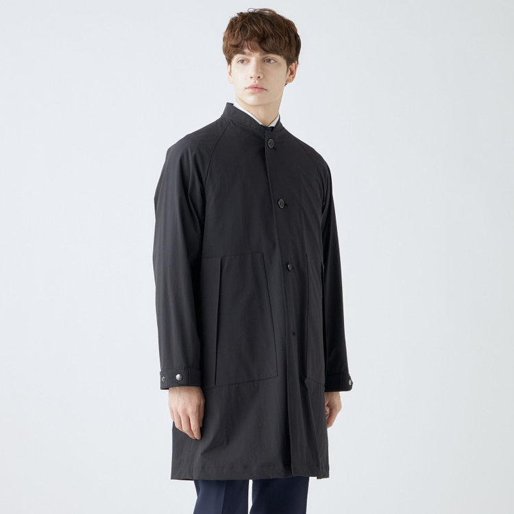 ブラックライン 【SL】3WAY スタンドカラーコート/ブラック/WATERPROOF ブラック系(黒)