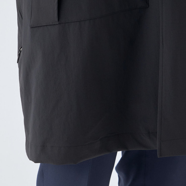 ブラックライン 【SL】3WAY スタンドカラーコート/ブラック/WATERPROOF ブラック系(黒)