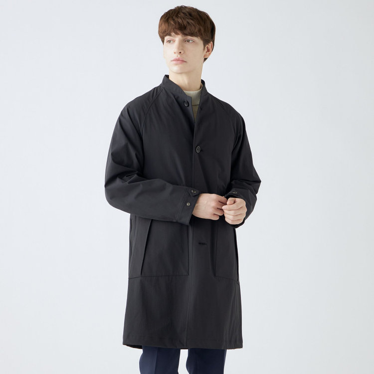ブラックライン 【SL】3WAY スタンドカラーコート/ブラック/WATERPROOF ブラック系(黒)