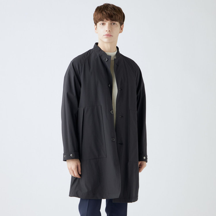 ブラックライン 【SL】3WAY スタンドカラーコート/ブラック/WATERPROOF ブラック系(黒)