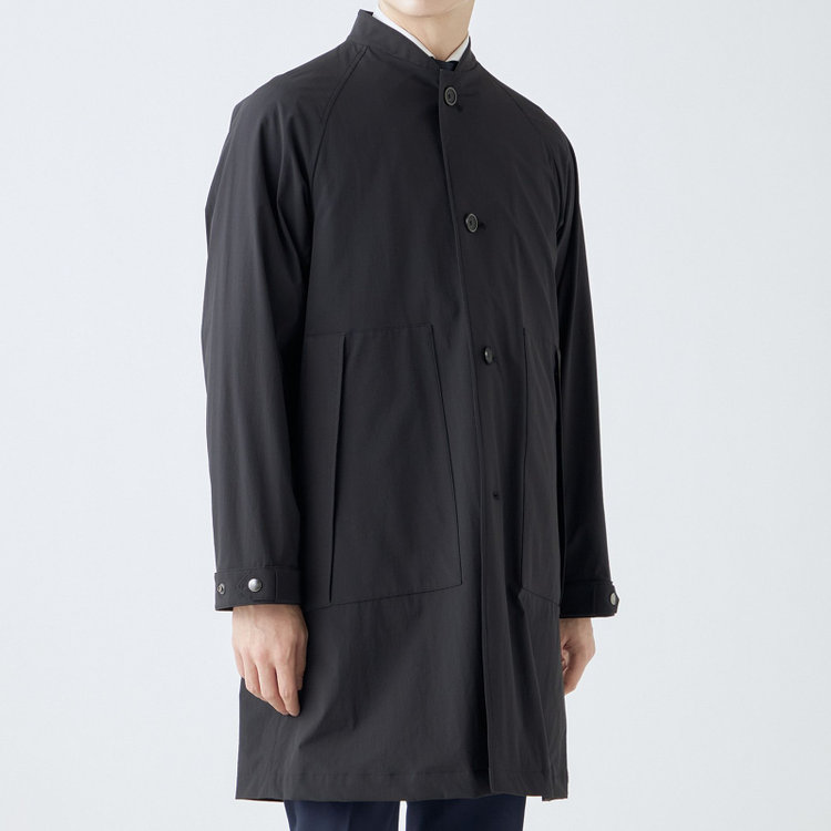 ブラックライン 【SL】3WAY スタンドカラーコート/ブラック/WATERPROOF ブラック系(黒)