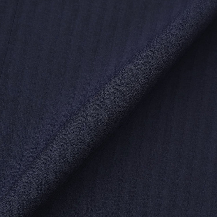 シルバーライン 【SL】【年間】1釦シングルパンツスーツ/ネイビー×シャドーストライプ/ウォッシャブル/4S/TRABEST/※パンツ裾上げ済仕様 紺中間