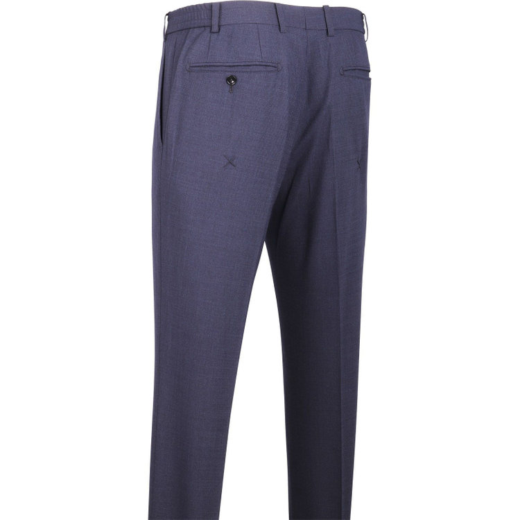 スーツセレクト 【WEB限定/OUTLET】【SLIM TAPERED_2】【春夏】2釦シングルスリーピーススーツ 0タック/ネイビー/4S SUSTAINABILITY&ECOLOGY FABRIC ネイビー系(紺)