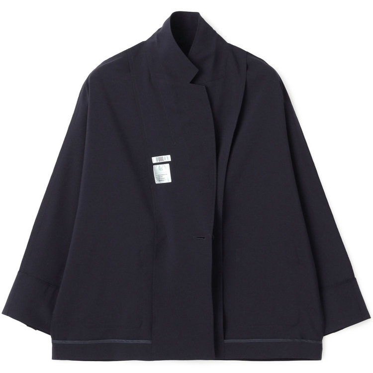 シルバーライン 【SILVER LINE】【春夏】2釦1掛けダブルジャケット/ネイビー/ウォッシャブル/4S SUSTAINABILITY&ECOLOGY FABRIC/Naturemier 紺濃色