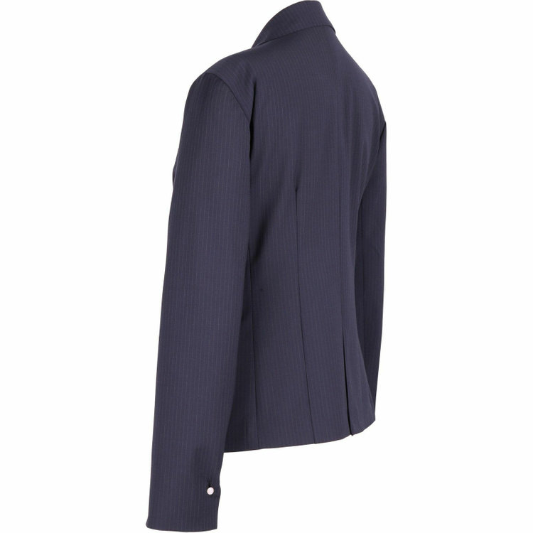 スーツセレクト 【WEB限定/OUTLET】【発送在庫あり】【SUIT SELECT×Samantha Thavasa】【年間】1釦ジャケット/ネイビー×ストライプ/4S/マシンウォシャブル ネイビー系(紺)