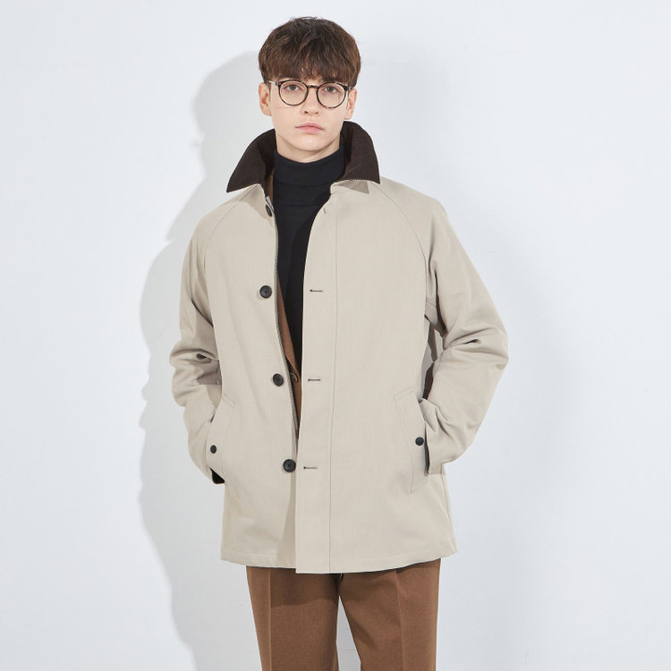 シルバーライン 【SL】ショートジャケットコート/ベージュ 茶淡色