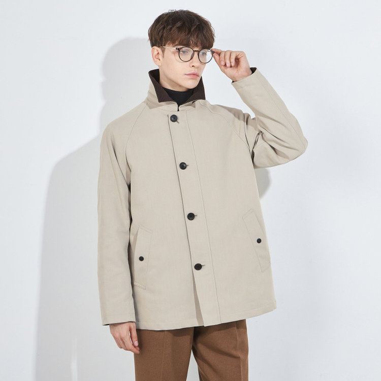 シルバーライン 【SL】ショートジャケットコート/ベージュ 茶淡色