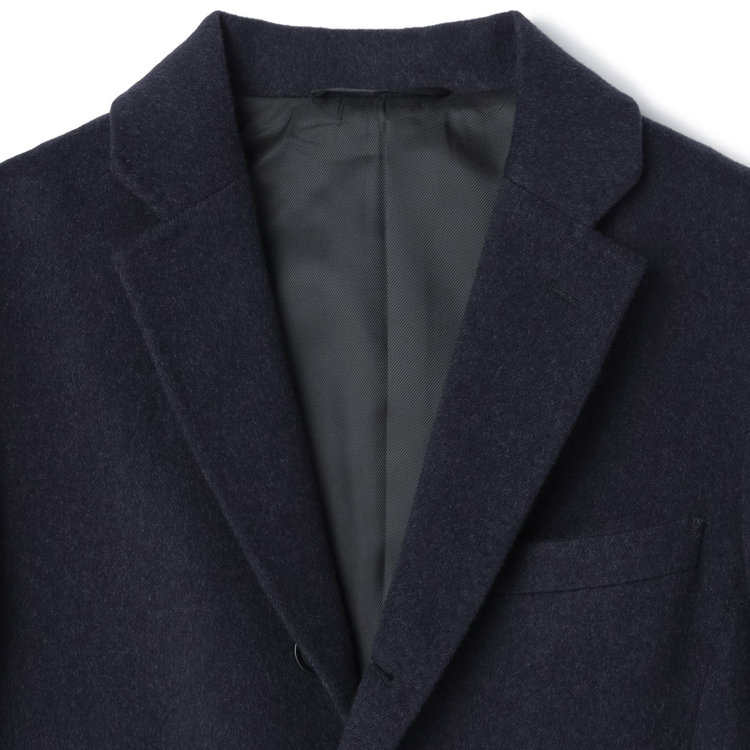 ブラックライン 【BL】【AB体】ウールチェスターコート/ネイビー/NEW ZEALAND WOOL LIMITED EDITION 紺中間