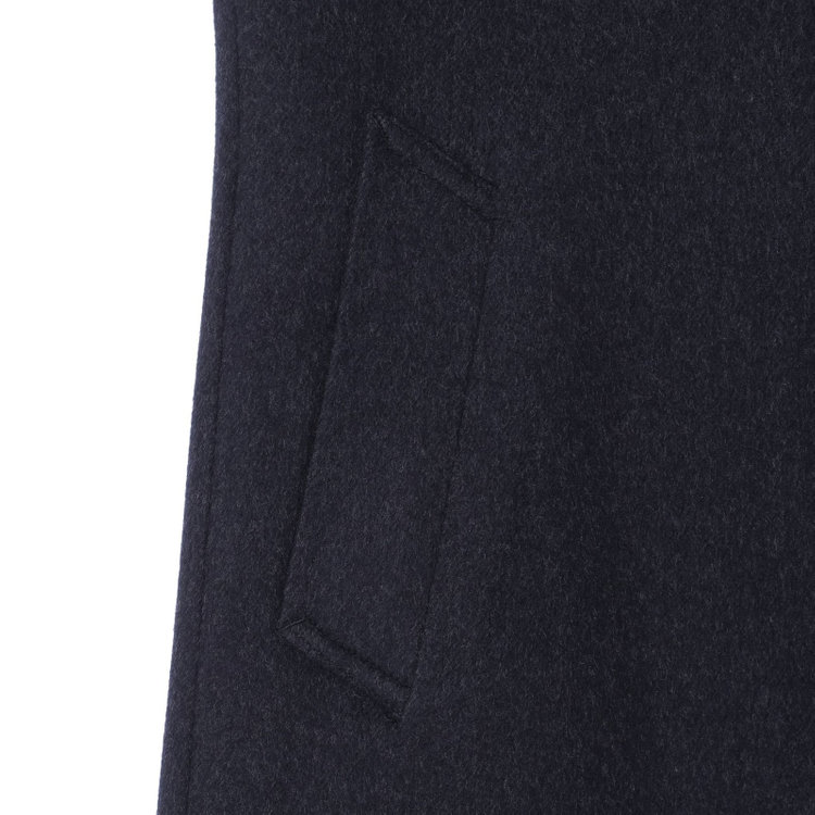 ブラックライン 【BL】【AB体】ウールチェスターコート/ネイビー/NEW ZEALAND WOOL LIMITED EDITION 紺中間